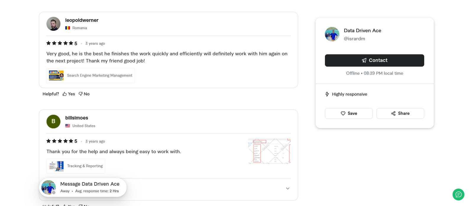 Screenshot 2026-03-28 at 20-40-00 Data Driven Ace Profile Fiverr