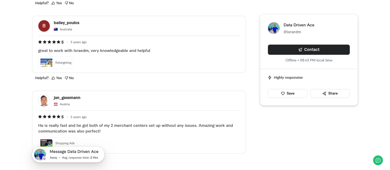 Screenshot 2026-03-28 at 20-43-34 Data Driven Ace Profile Fiverr