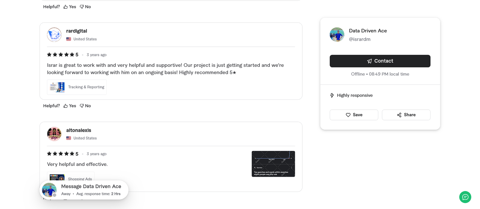 Screenshot 2026-03-28 at 20-49-44 Data Driven Ace Profile Fiverr