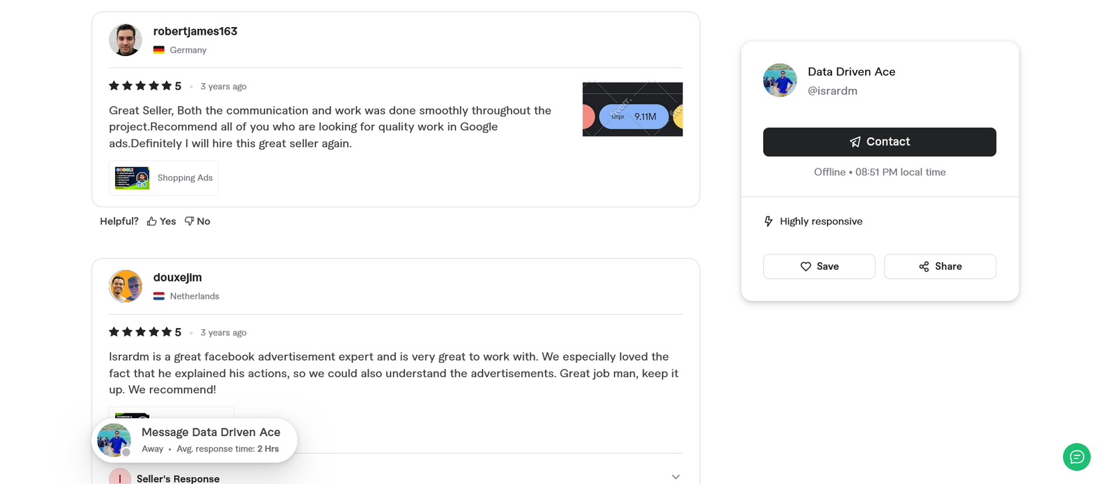 Screenshot 2026-03-28 at 20-51-33 Data Driven Ace Profile Fiverr