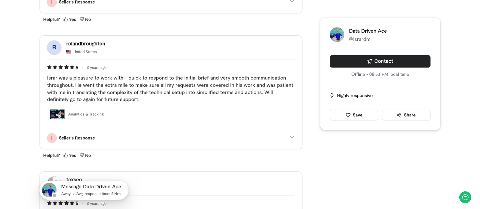 Screenshot 2026-03-28 at 20-53-55 Data Driven Ace Profile Fiverr