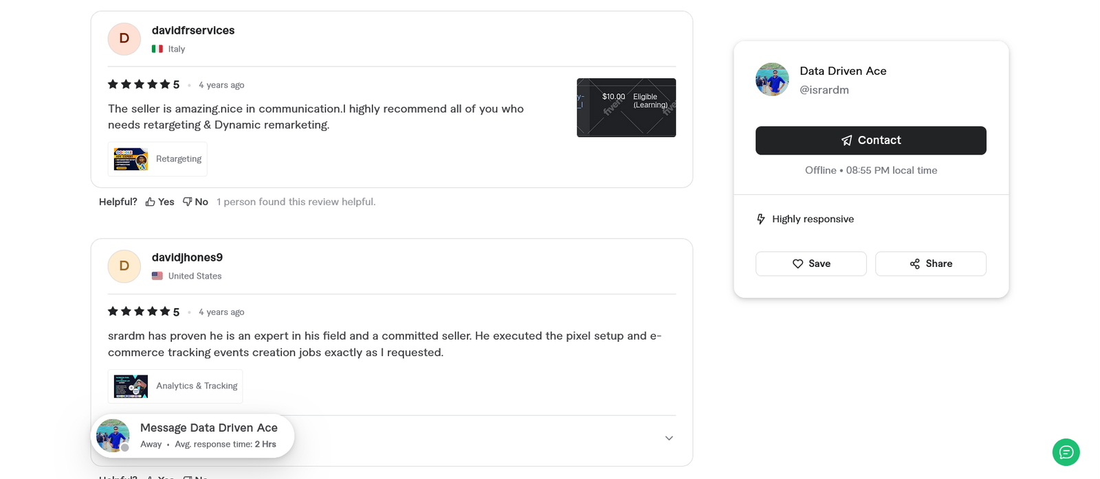Screenshot 2026-03-28 at 20-55-36 Data Driven Ace Profile Fiverr