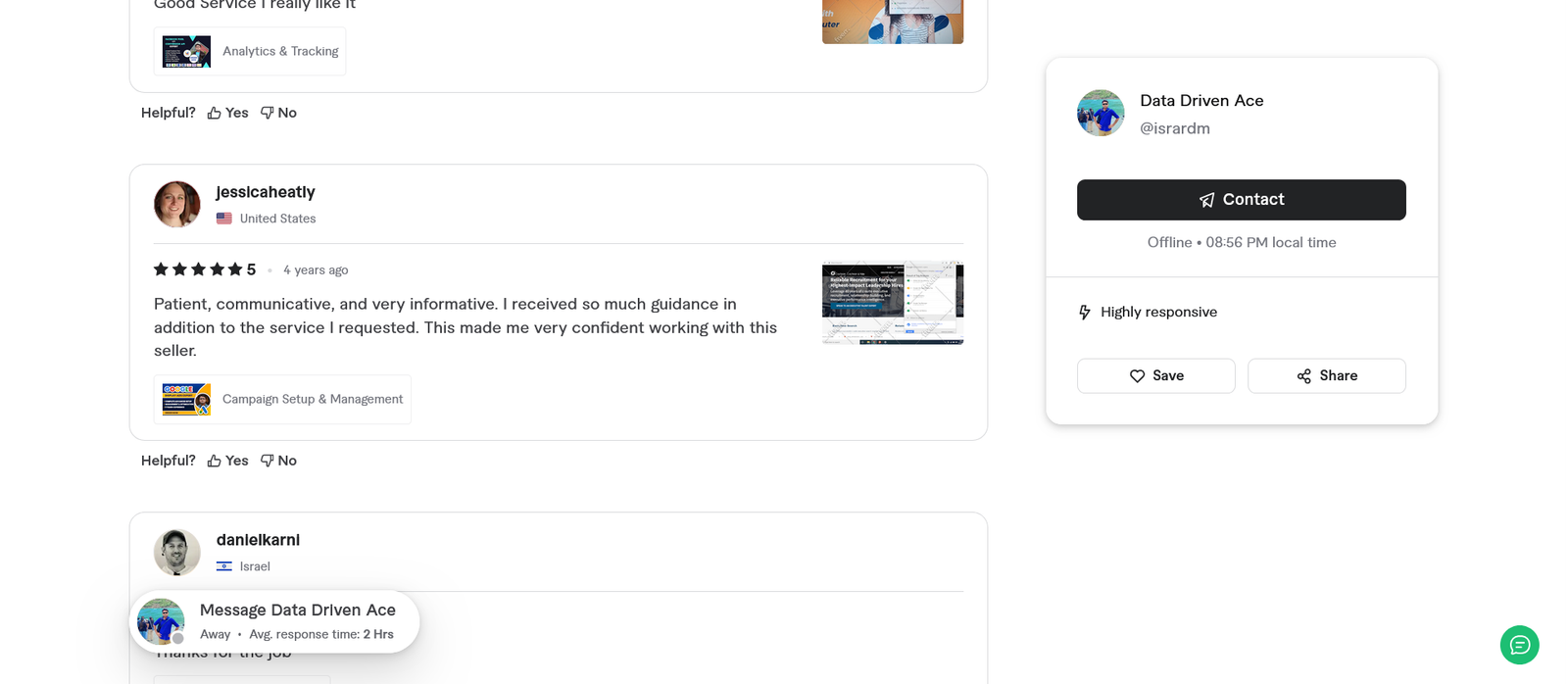 Screenshot 2026-03-28 at 20-56-40 Data Driven Ace Profile Fiverr