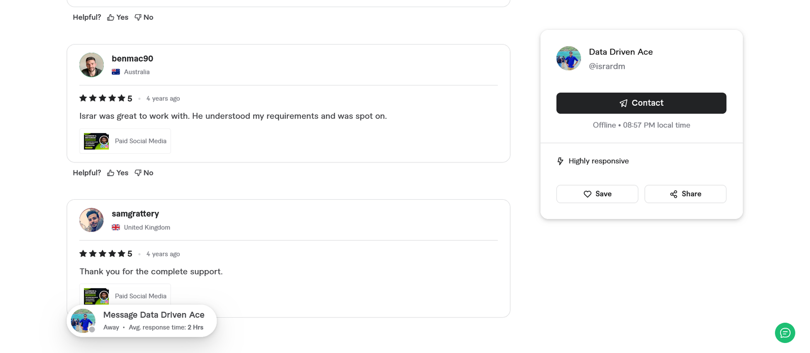 Screenshot 2026-03-28 at 20-57-06 Data Driven Ace Profile Fiverr