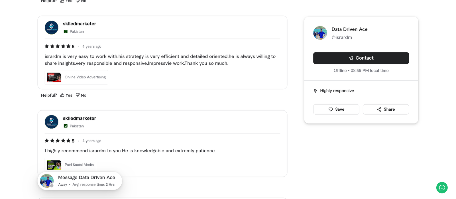 Screenshot 2026-03-28 at 20-59-34 Data Driven Ace Profile Fiverr